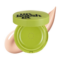 Satin Wear Healthy-Green Cushion