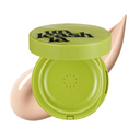 Satin Wear Healthy-Green Cushion