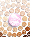 Don't Touch Glass Pink Cushion