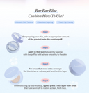 A by Unleashia Bae Bae Blue Cushion