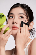 Satin Wear Healthy-Green Cushion